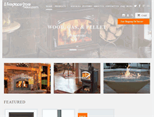 Tablet Screenshot of afireplacestorenow.com